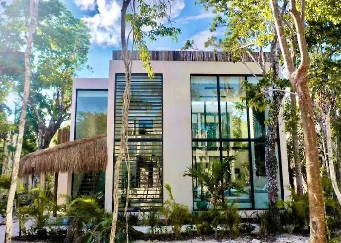 Luxury 3 Bed & Bath Eco-chic - Private Pool * Tulum